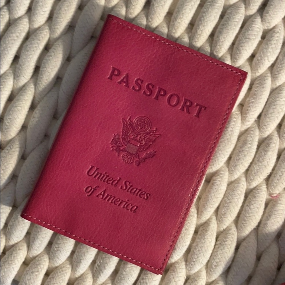 Passport cover - brand new, never used - genuine